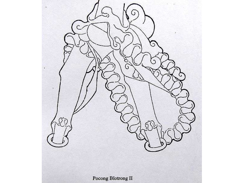 prince-pocong blotrong-sagging wrap around-long, short trousers-waist bands